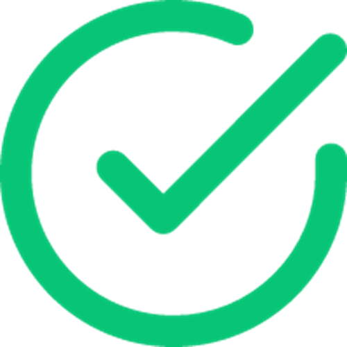 Ein grüner Pfeil in einem grünen Kreis, der das Erledigen einer Aufgabe symbolisiert.